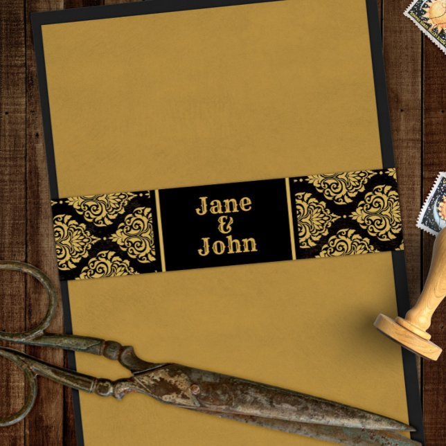 Gothic Halloween Spirit Board Wedding oder Dusche Einladungsbanderole (Von Creator hochgeladen)