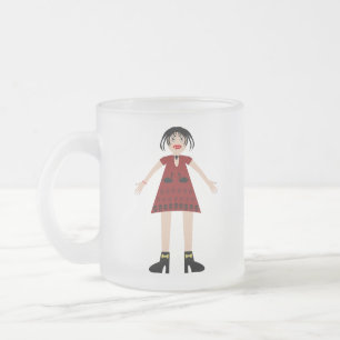 Gothic Halloween Vampire Lady Mattglastasse