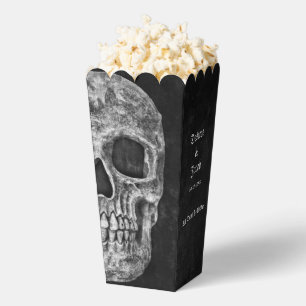 Gothic Halskull Schwarz und Weiß Cool Geschenkschachtel