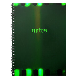 Gothic Harlequin Green Notebook Notizblock
