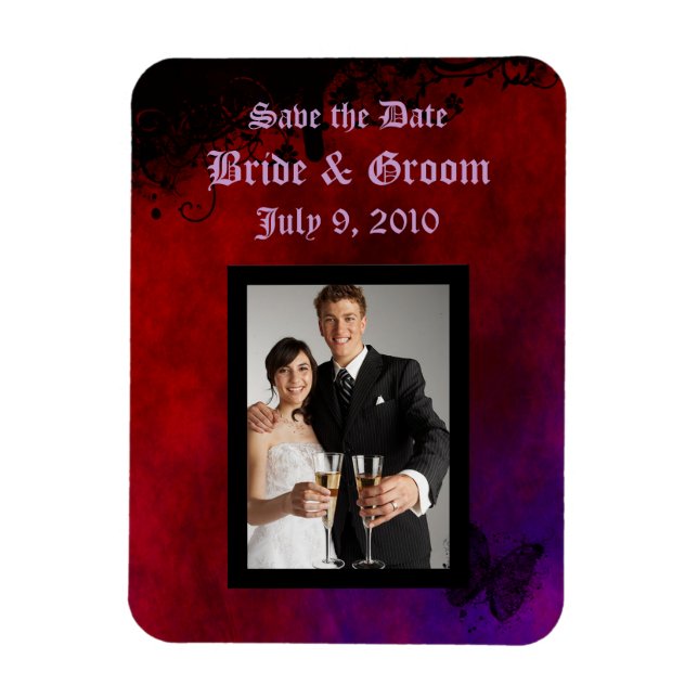 Gothic Heart Magnet (Vertikal)