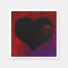 Gothic Heart Serviette