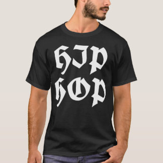 Gothic Hip Hop Glyphen T-Shirt