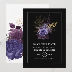 Gothic Hochzeit Save The Date