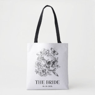 Gothic-Hochzeitsbraut  Tasche