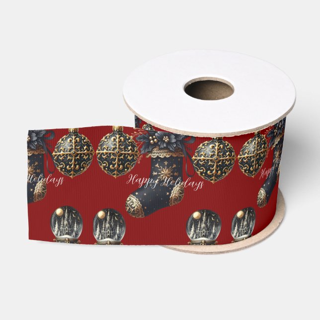 Gothic Holidays Ribbon Ripsband (Spule)