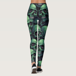 Gothic Horror Halloween Leggings