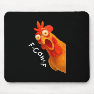 Gothic Humor Lustiges F Caw F Krähen-Design Mousepad