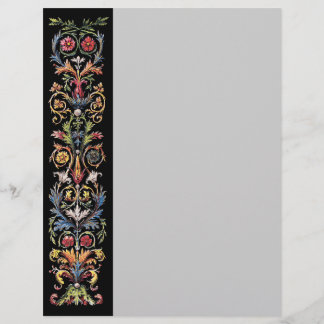 Gothic Illuminated Art Blank Flyer