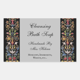 Gothic Illuminated Art Editable Product Aufkleber