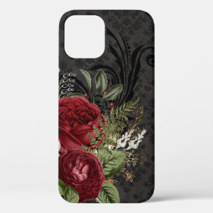 Gothic Inspiriert Rot-Schwarz-Rose Case-Mate iPhone Hülle