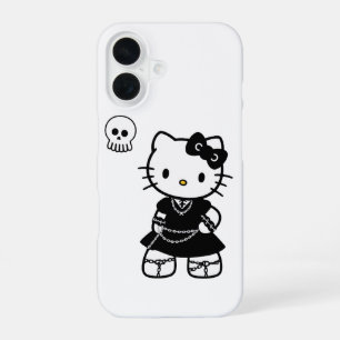 Gothic Kawaii Kitty – Emo-Ästhetik iPhone / iPad 16 Hülle