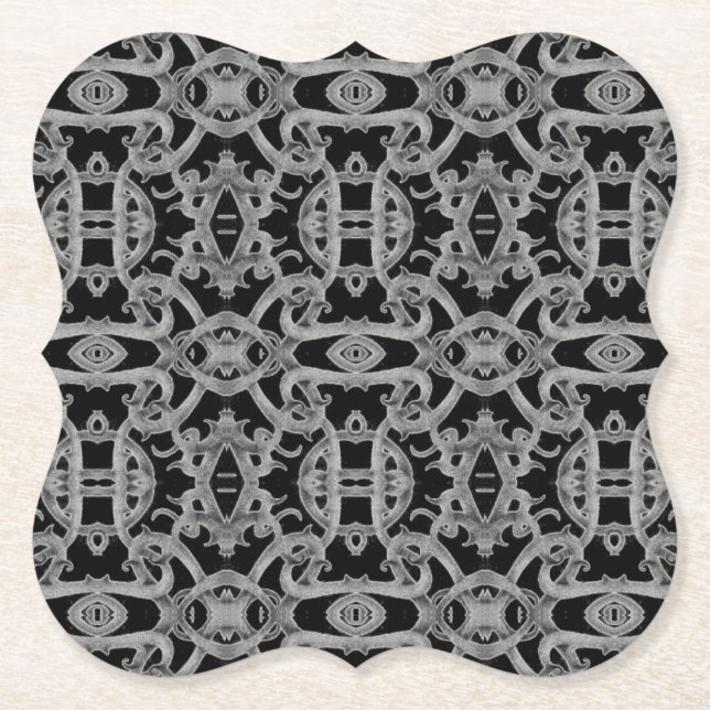GOTHIC Klammer Papier Untersetzer (Vorderseite)