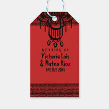 Gothic Lace Chandelier Red Black