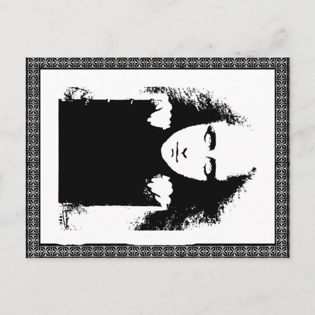 Gothic Lady Postkarte (Vorderseite)