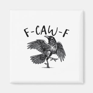 Gothic Lustiger F Krähe F Krähe Ästhetik Casual Lo Magnet