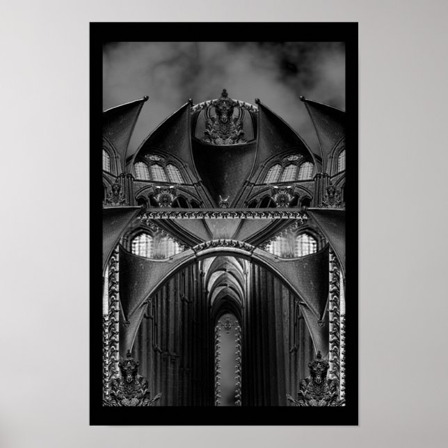 Gothic Mansion Poster (Vorne)