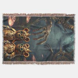 Gothic Mechanical Dark Forest Steampunk Gummy Bear Decke