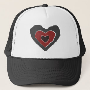 Gothic Melting Liebe Herzhut Truckerkappe