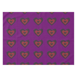 Gothic Melting Liebe Herztablett Tischdecke