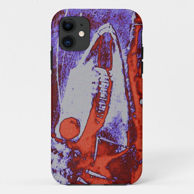 Gothic Mutant Moth iPhone 5 Case-Mate Selten dort Case-Mate iPhone Hülle (Rückseite)