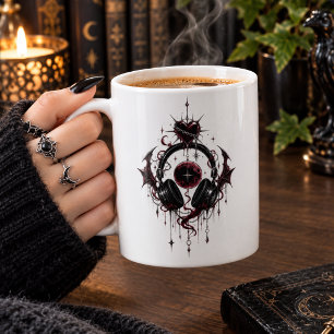 Gothic Mystic Eye Tasse – Dark Fantasy Okkult Kopf