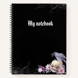 Gothic Notebook – Dark Aesthetic Journal Notizbuch