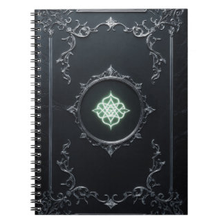 Gothic Notebook – Dark Aesthetic Mystic Symbol Notizblock