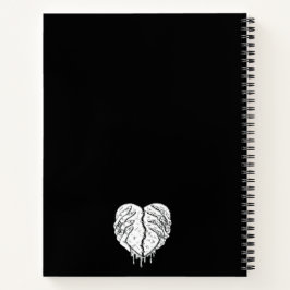 Gothic Notebook for Dark Aesthetics & Deep Ideas Notizbuch