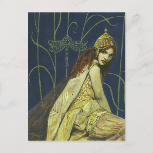 Gothic Nymph Postcard Postkarte (Vorderseite)