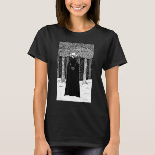 Gothic Okkult Dunkel Satanisch Unheilig Hexerei Gr T-Shirt