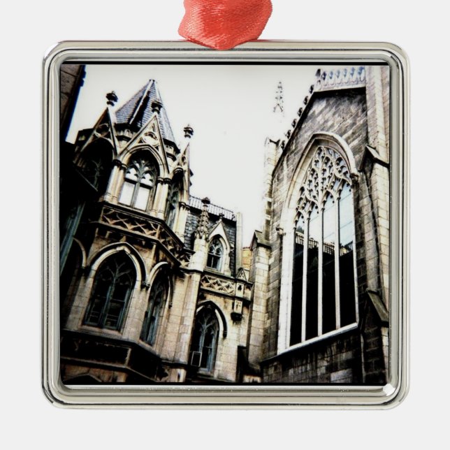 'Gothic' Ornament Aus Metall (Vorne)