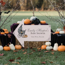 Gothic Pink Baby Carriage Baby Shooting Arrow Schi