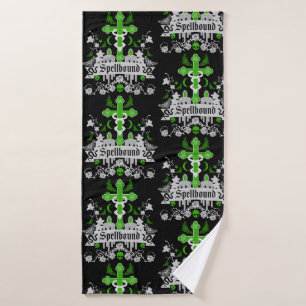 Gothic Post Punk Fashion Zubehör Badehandtuch