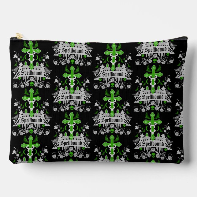 Gothic Post Punk Fashion Zubehör Zubehörtasche (Vorderseite)