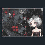 Gothic Punk Alternative Christmas Fairy Geschenkpapier Set<br><div class="desc">Entfesseln Sie die Magie der Saison mit unserer exklusiven "Darkly Enchanted: Gothic Punk Christmas Fairy Collection". Genießen Sie den Urlaubssinn mit einer Drehung,  in der dunkle Eleganz und Weihnachtscharme aufeinander treffen. Entdecken Sie eine Welt,  in der edgy punk und gotische Ästhetik nahtlos mit der Verzauberung von Weihnachten verschmelzen.</div>