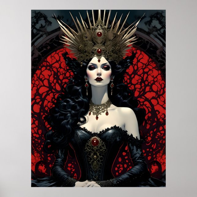 Gothic Queen Poster (Vorne)