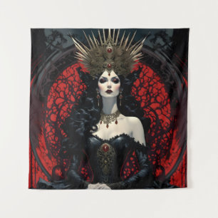Gothic Queen Wandteppich