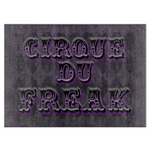 Gothic Raute Cirque du Freak Schneidebrett