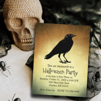 Gothic Raven Halloween-Party