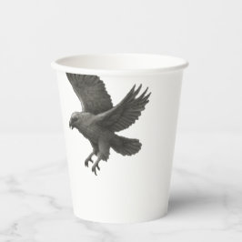 Gothic Raven Halloween - Spooky-Party Pappbecher