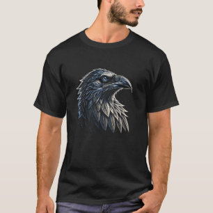 Gothic Raven - Hexen-Rabe - Wikinger Schwarzer Krä T-Shirt