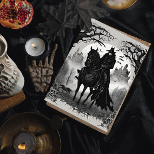 Gothic Reverie Dark Horseman Poster