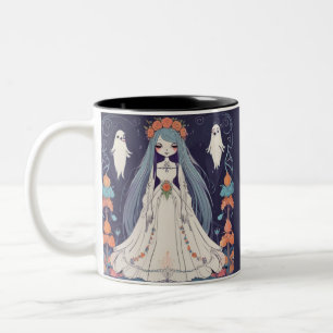 Gothic Reverie Ghost Bride Zweifarbige Tasse