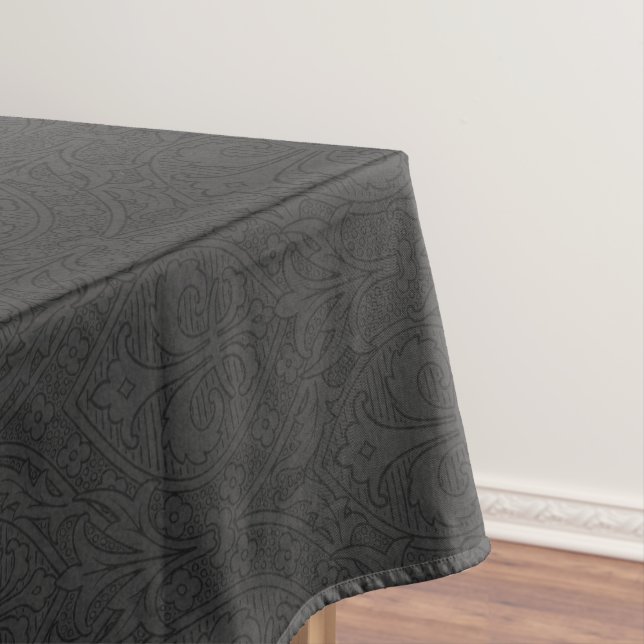 Gothic Revival Fleur de Lys Tablecloth Tischdecke (Beispiel)
