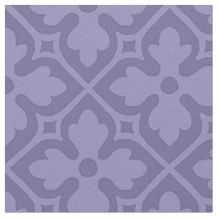 Gothic-Revival-Vierpässe, gedämpftes Violett Stoff