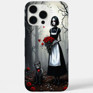 Gothic Robot Girl iPhone 16 Pro Max Hülle