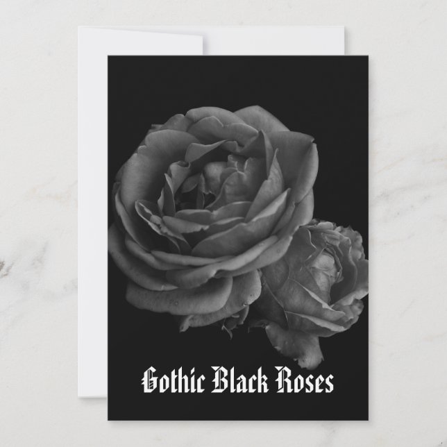 Gothic Romantic Black Rose (Vorderseite)