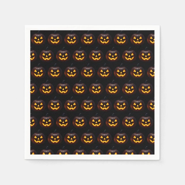 Gothic Romantic Skeleton Hand Halloween Hochzeit Serviette (Vorderseite)