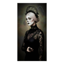 Gothic Rose Queen – Dark Romantic Art